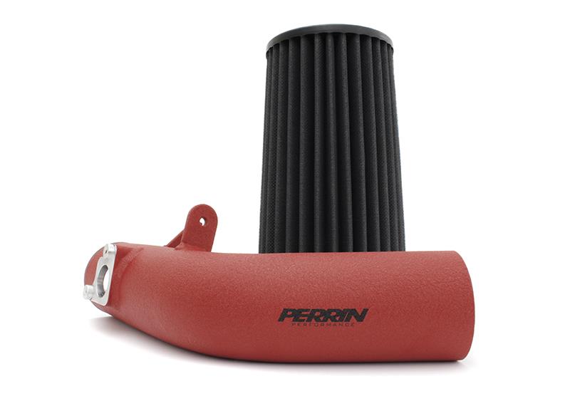 Subaru WRX STI Performance Air Intake - Perrin Performance - Cold-Air - Red - `08-`15